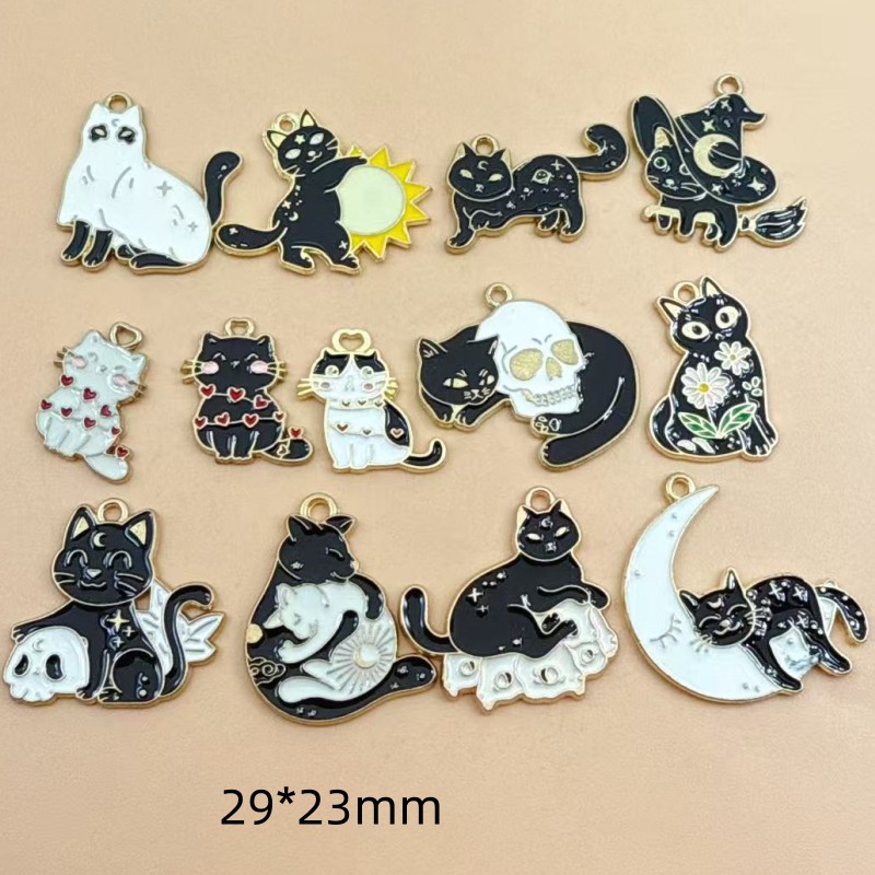 10pcs Original Alloy Enamel Bl - Jewelry Making Factory recension och pris
