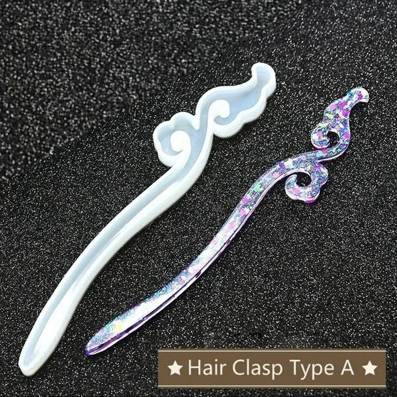 New Transparent Hairpin Silico - Jewelry Making For Adults recension och pris