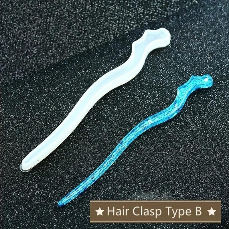 New Transparent Hairpin Silico - Jewelry Making For Adults recension och pris