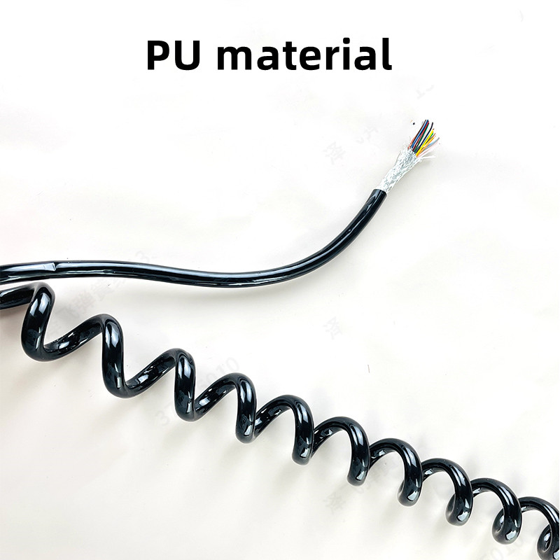 Pu Spring Shield Cable 9 10 12 - Wire 22 Gauge Copper recension och pris