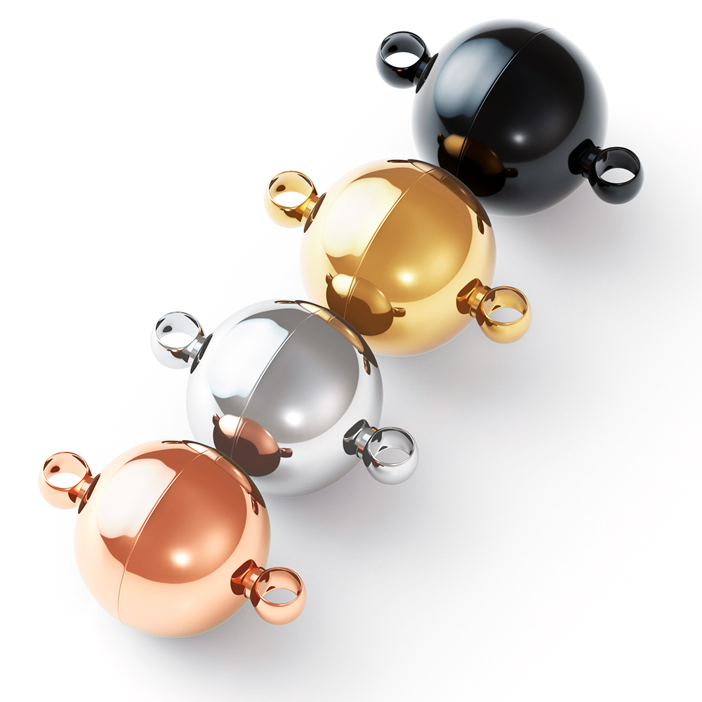 2pcs Stainless Steel Magnetic  - Jewelry Making Factory recension och pris
