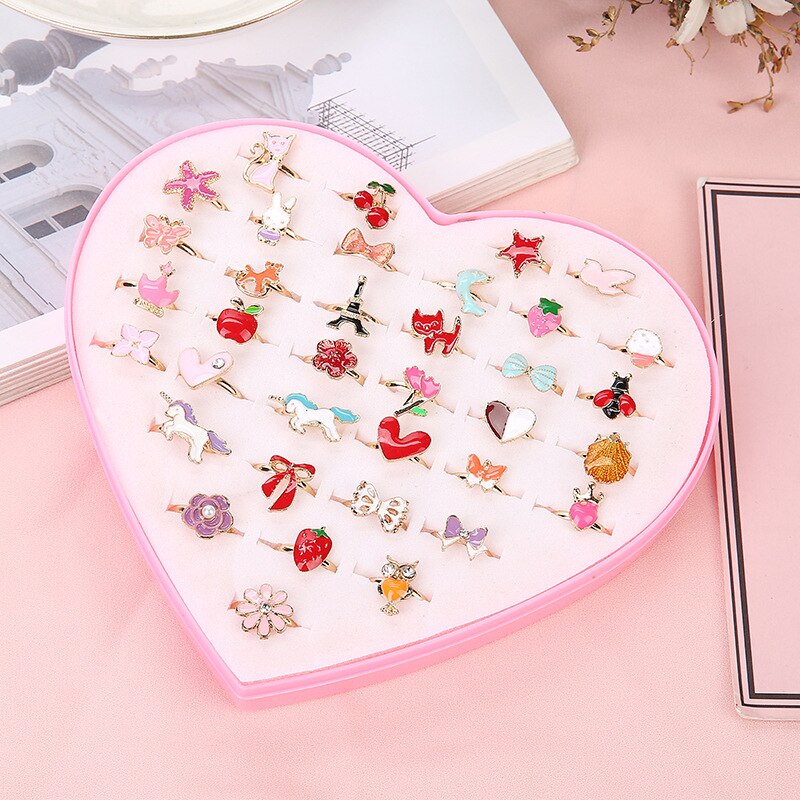 Cute Adjustable Rings for Chil - Jewelry Making For Kids recension och pris