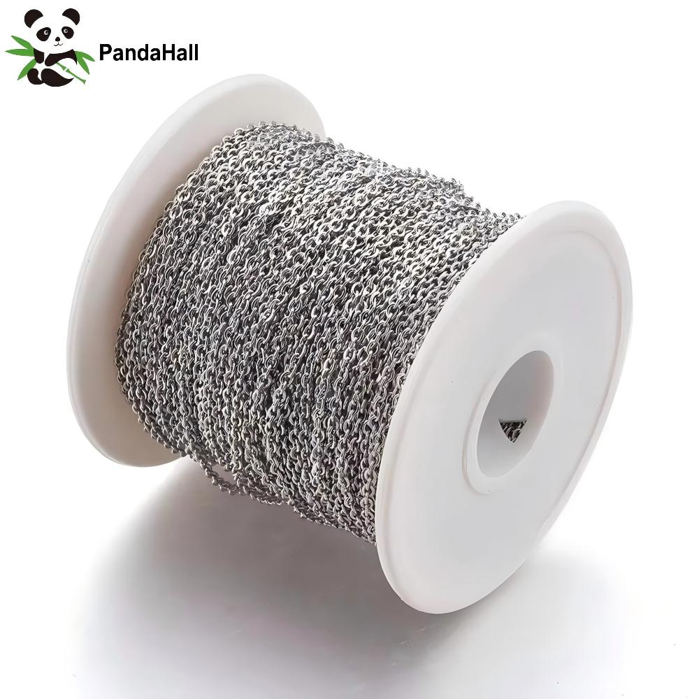 PandaHall 50m/roll Stainless S - Chain Roll Cable recension och pris