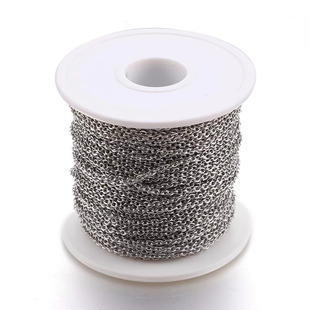 PandaHall 50m/roll Stainless S - Chain Roll Cable recension och pris