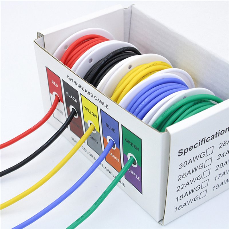 ABHI-25X 22AWG Electric Wire F - Wire 22 Gauge Copper recension och pris