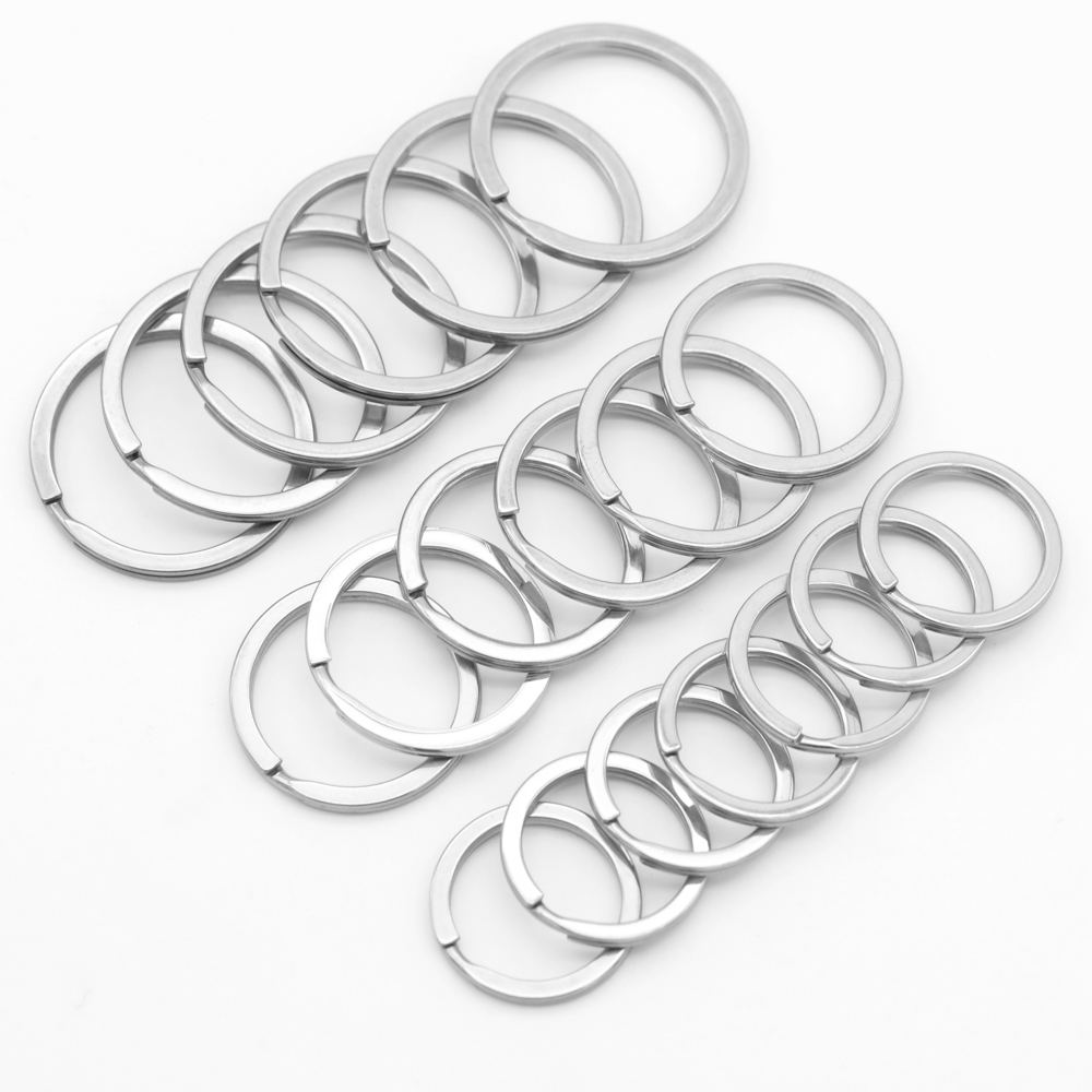 10pcs 15~35mm Stainless Steel  - Jewelry Making Jump Rings recension och pris