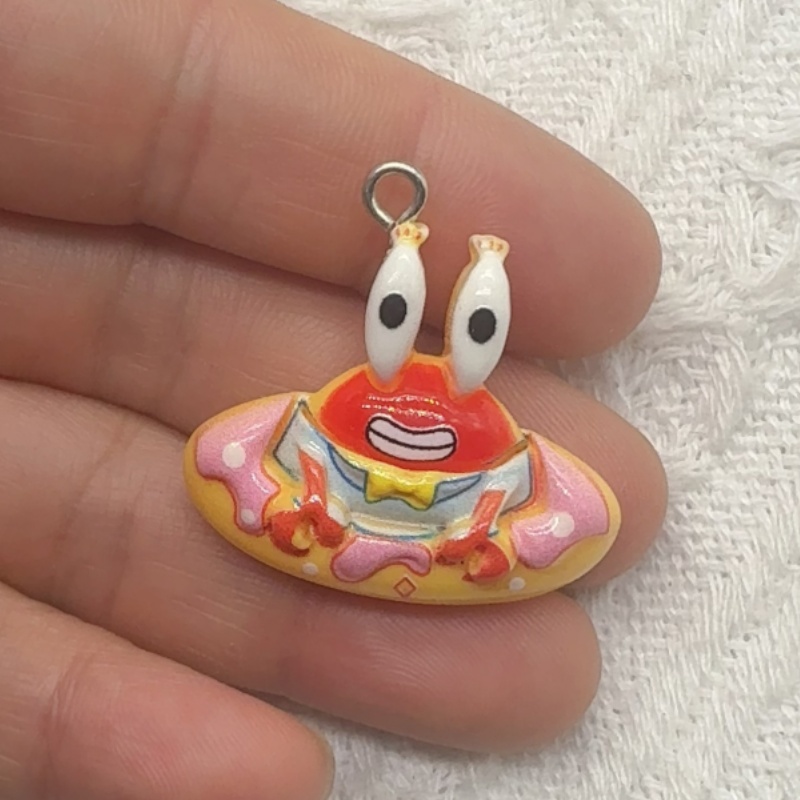 10pcs cartoon resin pendant, D - Jewelry Making Factory recension och pris