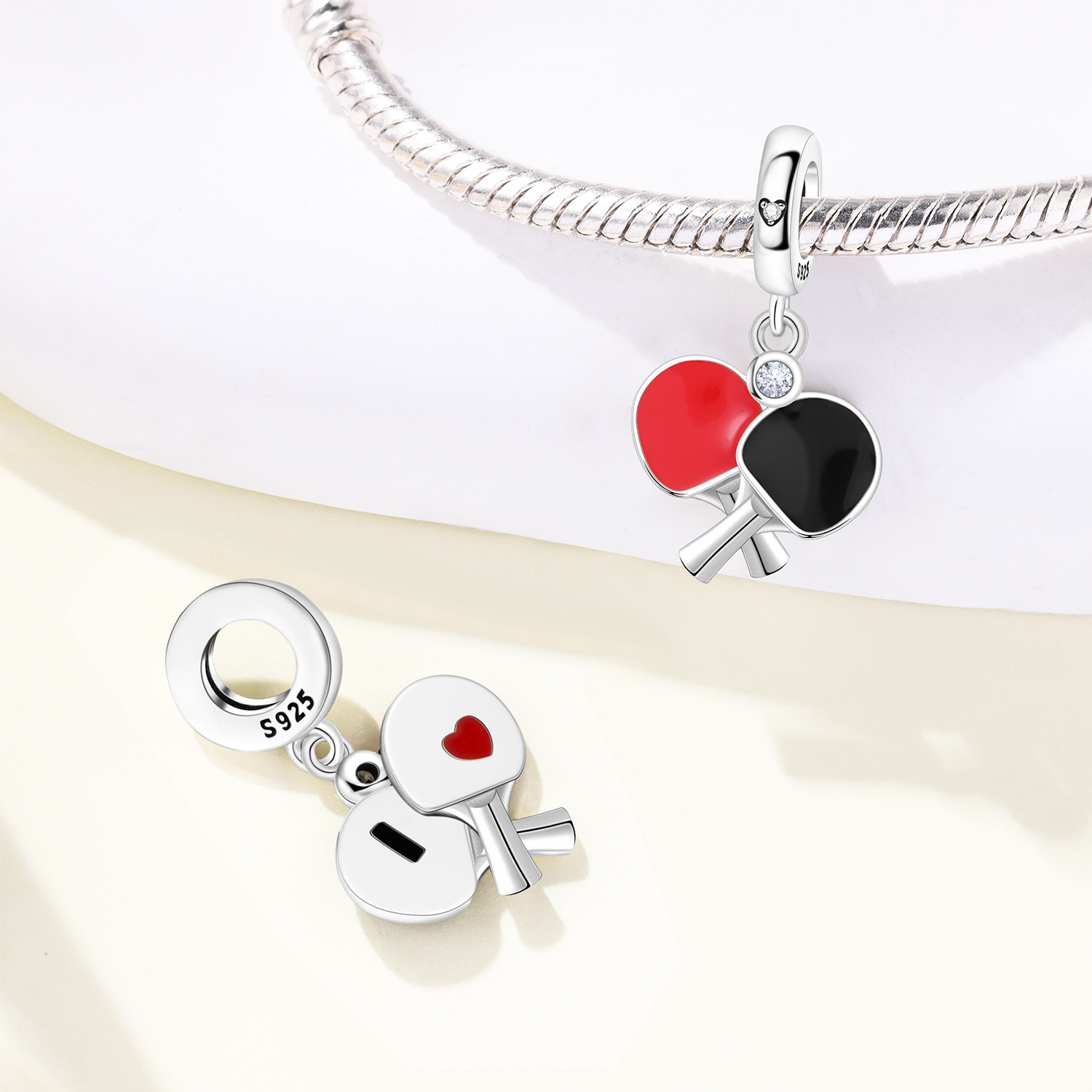 MISEFF S925 Sterling Silver Ch - Jewelry Making Table recension och pris