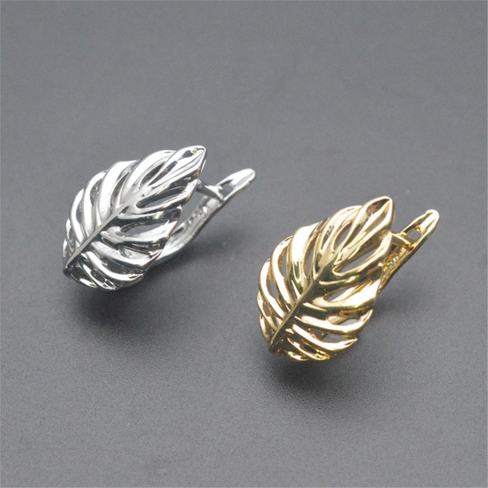 1/2Pcs 18K Gold Plated Brass L - Jewelry Making Essentials recension och pris