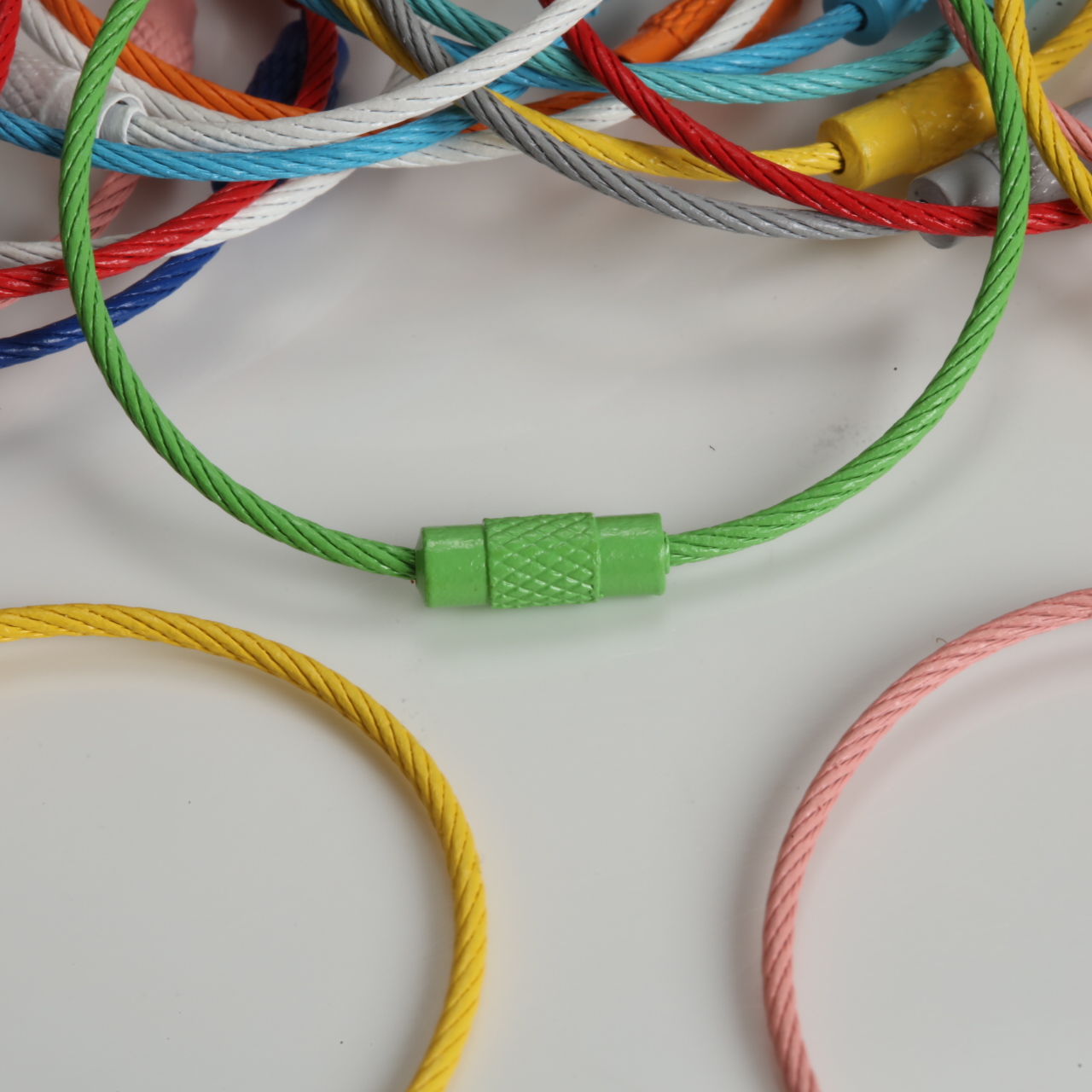 Multicolor Paint Coated Steel  - Jewelry Making Jump Rings recension och pris