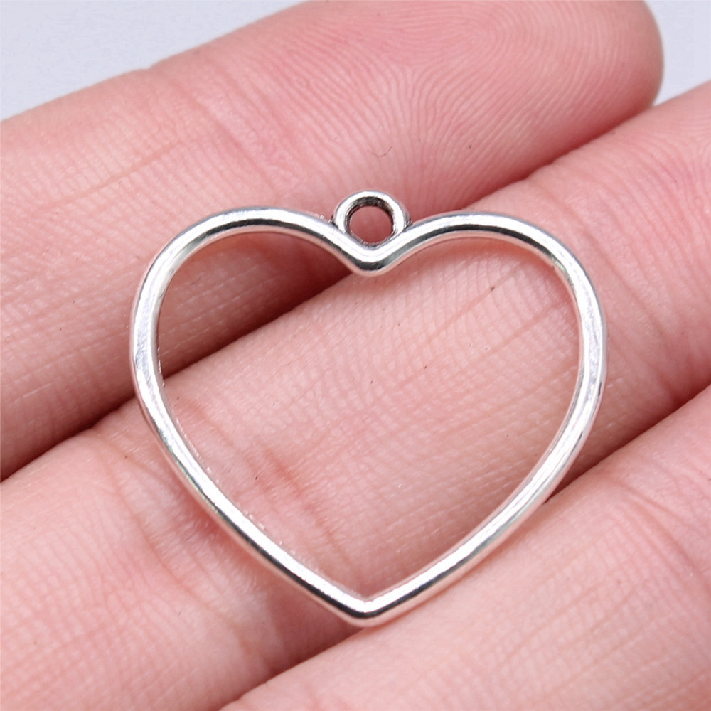 Mini Hollow Heart Vintage Coup - Jewelry Making For Couples recension och pris