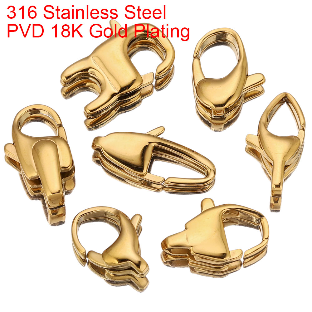 2pcs High Quality 316 Stainles - Jewelry Making Essentials recension och pris