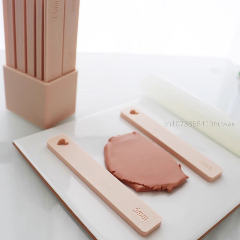 2PCS/set Ruler Thickness Plate - Jewelry Making Guide recension och pris