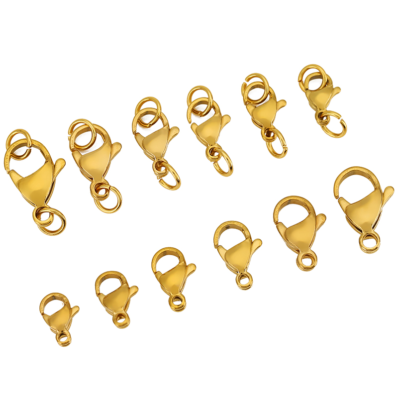 20pcs Stainless Steel Lobster  - Jewelry Making Jump Rings recension och pris