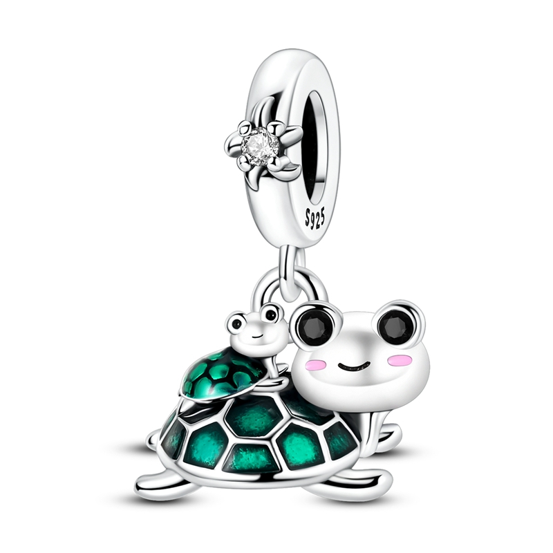 925 Sterling Silver Turtle Par - Jewelry Making For Kids recension och pris