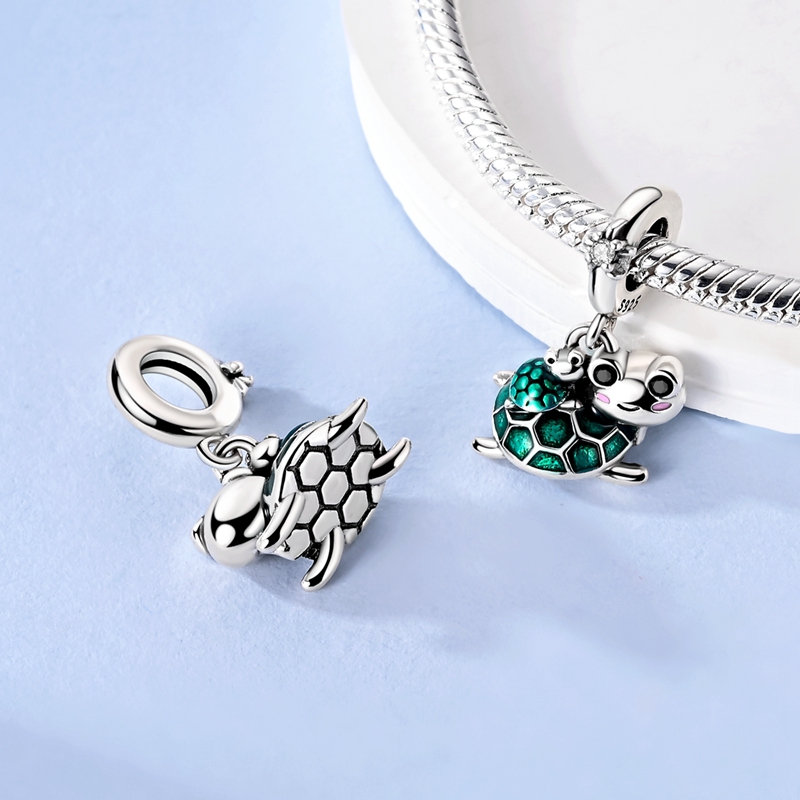 925 Sterling Silver Turtle Par - Jewelry Making For Kids recension och pris