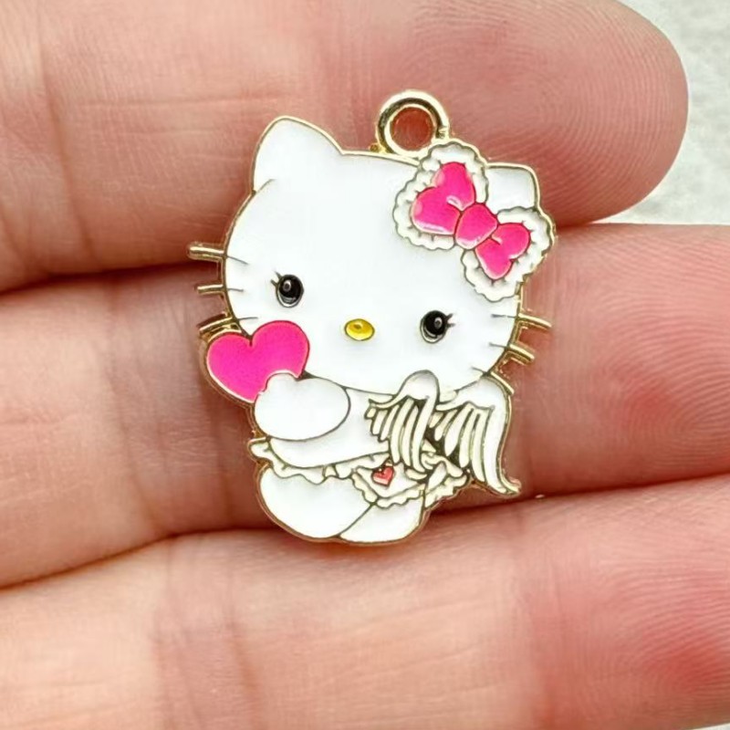 10pcs Cartoon Enamel Couple Ca - Jewelry Making For Couples recension och pris
