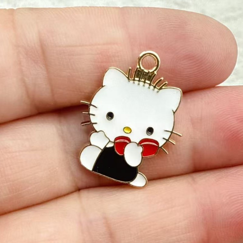10pcs Cartoon Enamel Couple Ca - Jewelry Making For Couples recension och pris