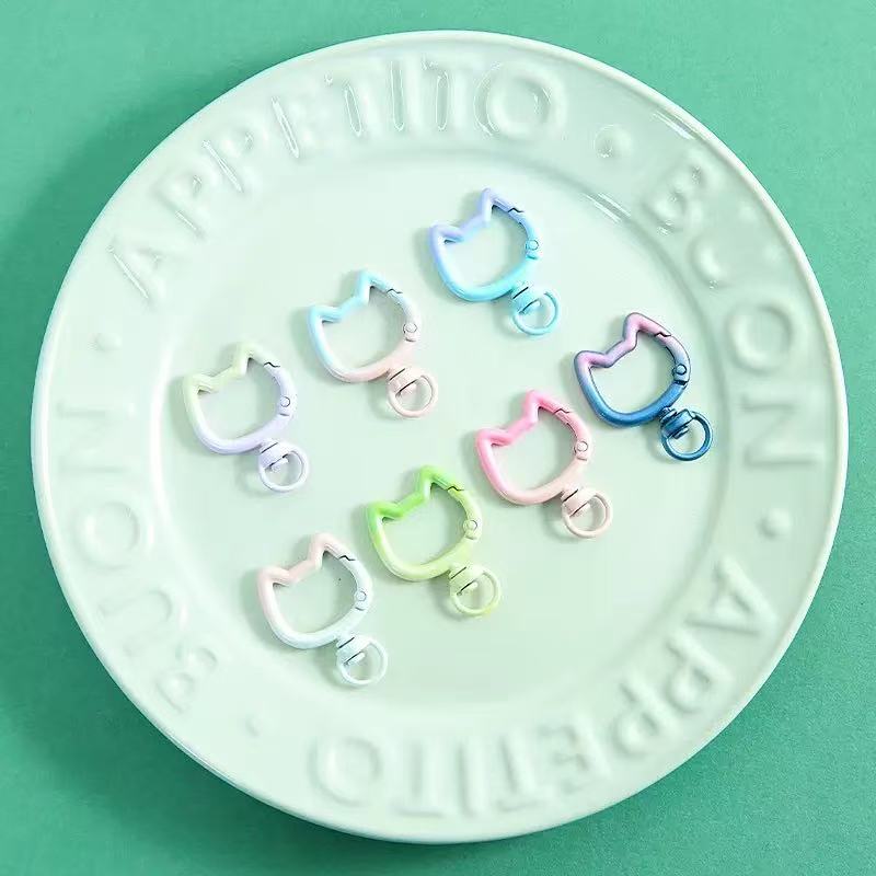 5-10PCS Gradient Cute Cat Clas - Jewelry Making Essentials recension och pris