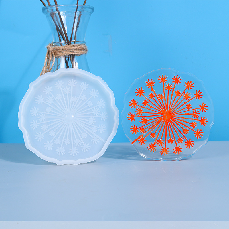 Dandelion Coaster Silicone Mol - Jewelry Making Table recension och pris