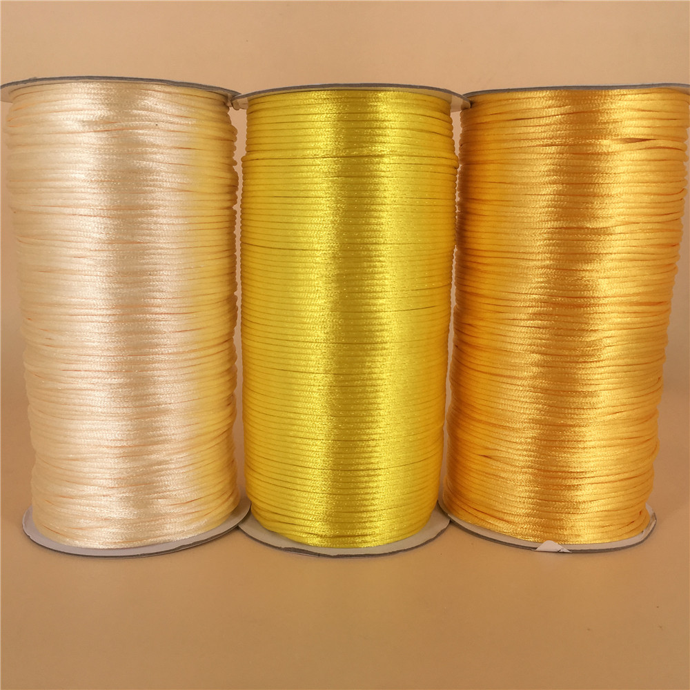 2mm 10-225meters/roll Chinese  - Knotting Cord Silk recension och pris