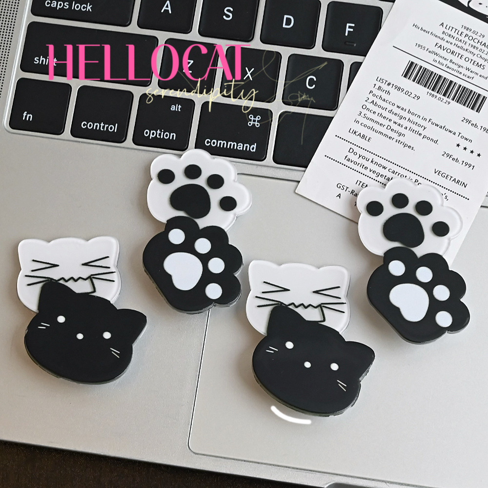 Kawaii Y2K Cat Hair Pins Black - Jewelry Making For Kids recension och pris